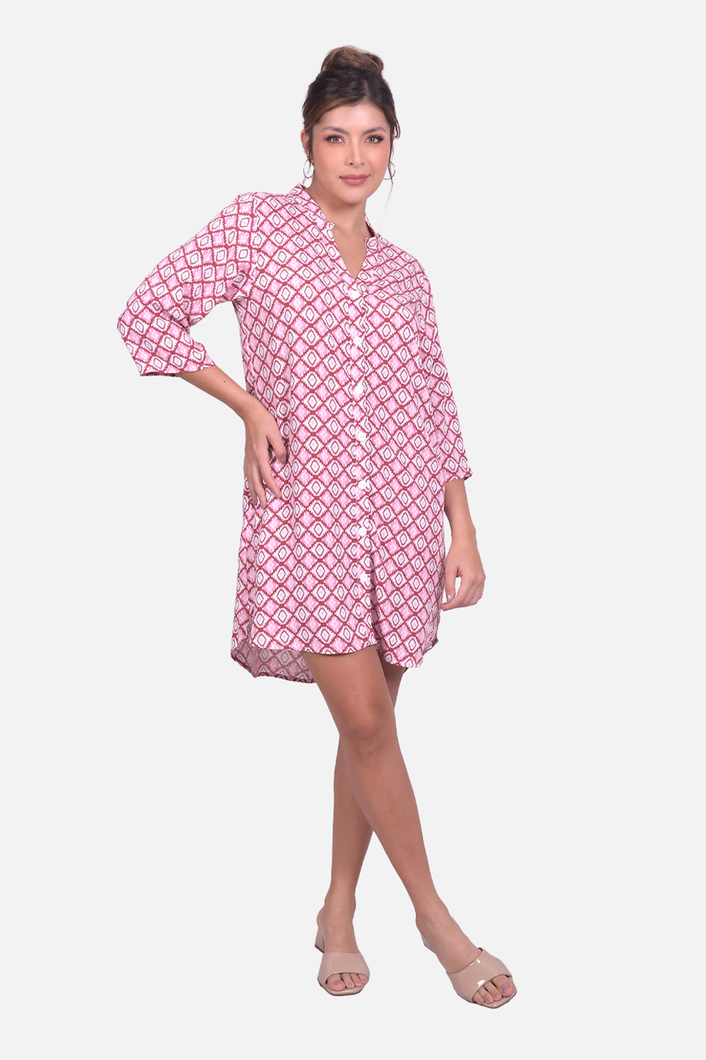 Vestido Saldana - Rosado