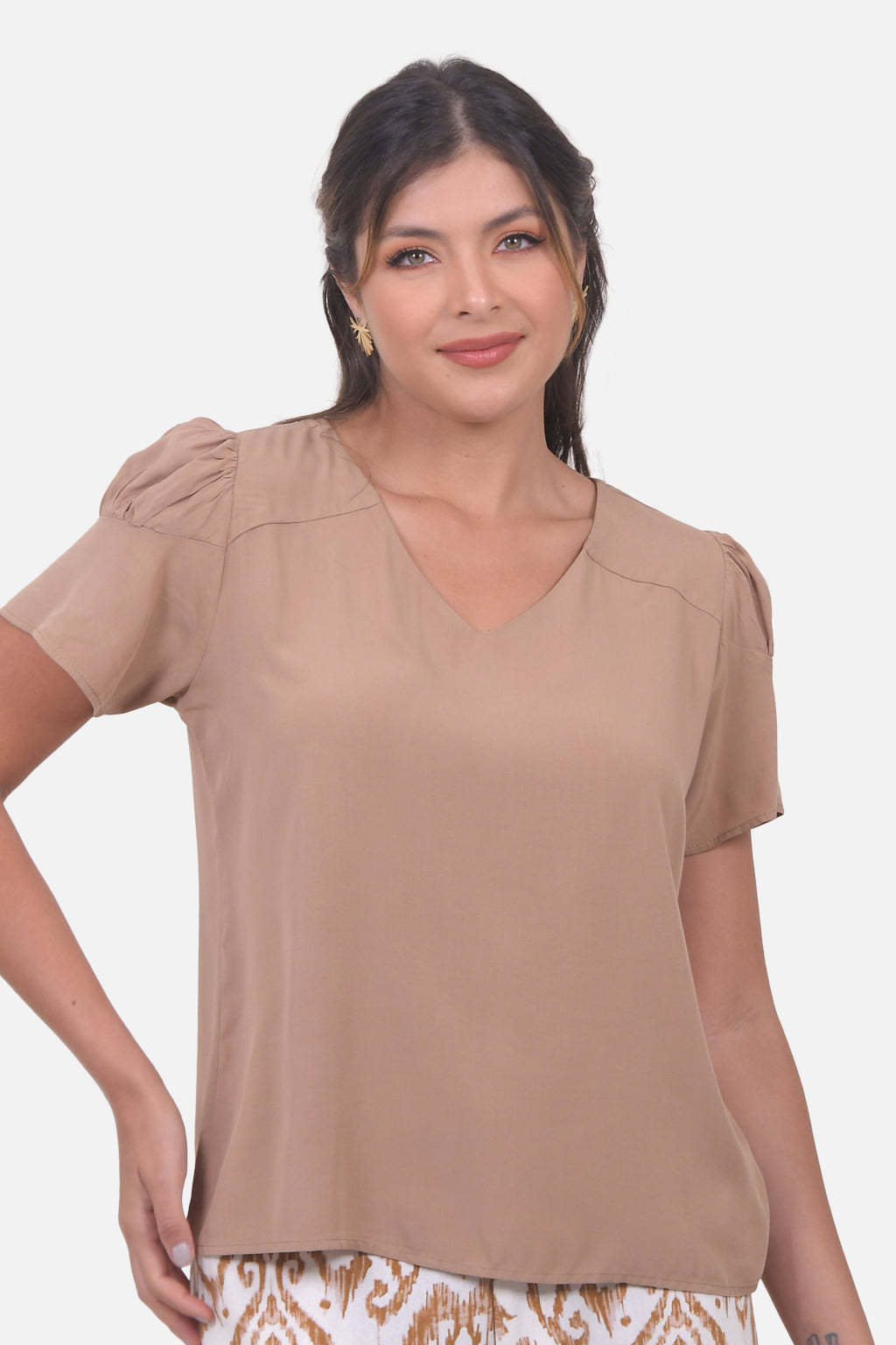 Blusa Moscu - Camel