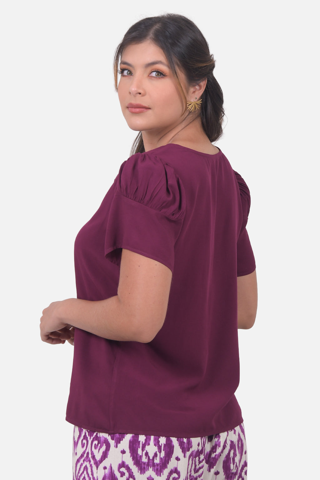 Blusa Moscu - Vino