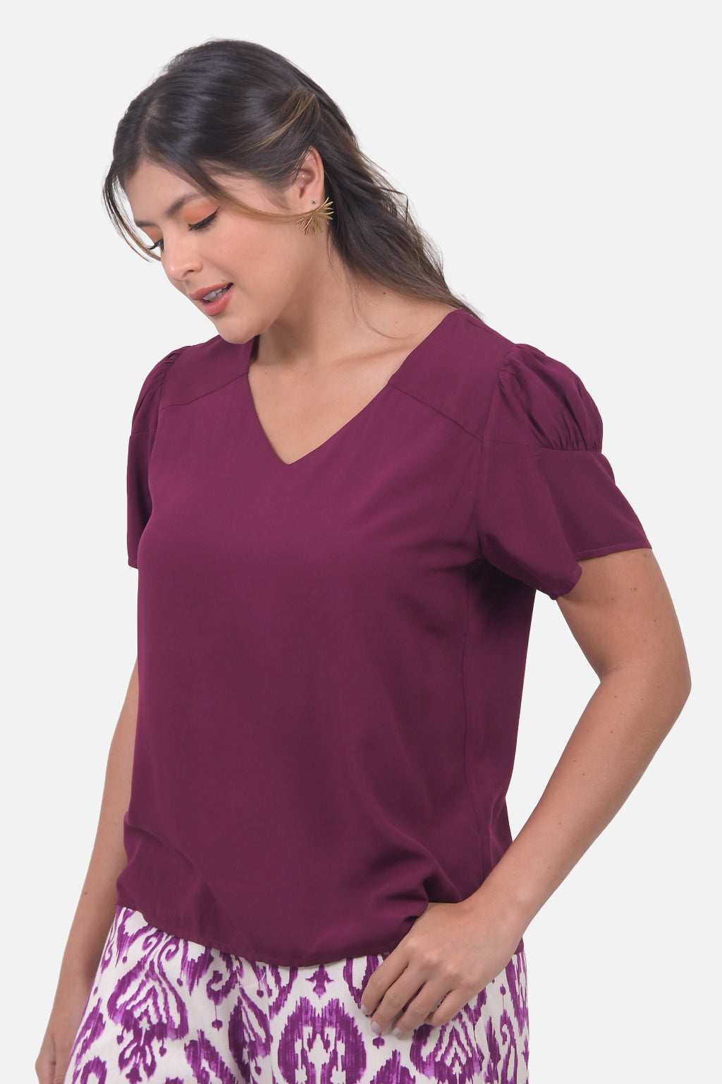 Blusa Moscu - Vino