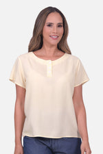 Blusa Devon - Amarilla