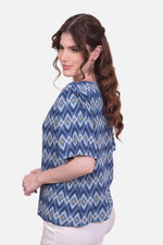 Blusa Malek - Petroleo