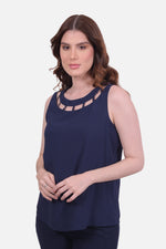 Blusa Nayla - Azul Navy