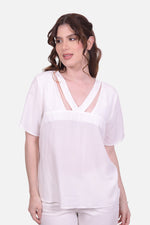 Blusa Zaida - Crudo