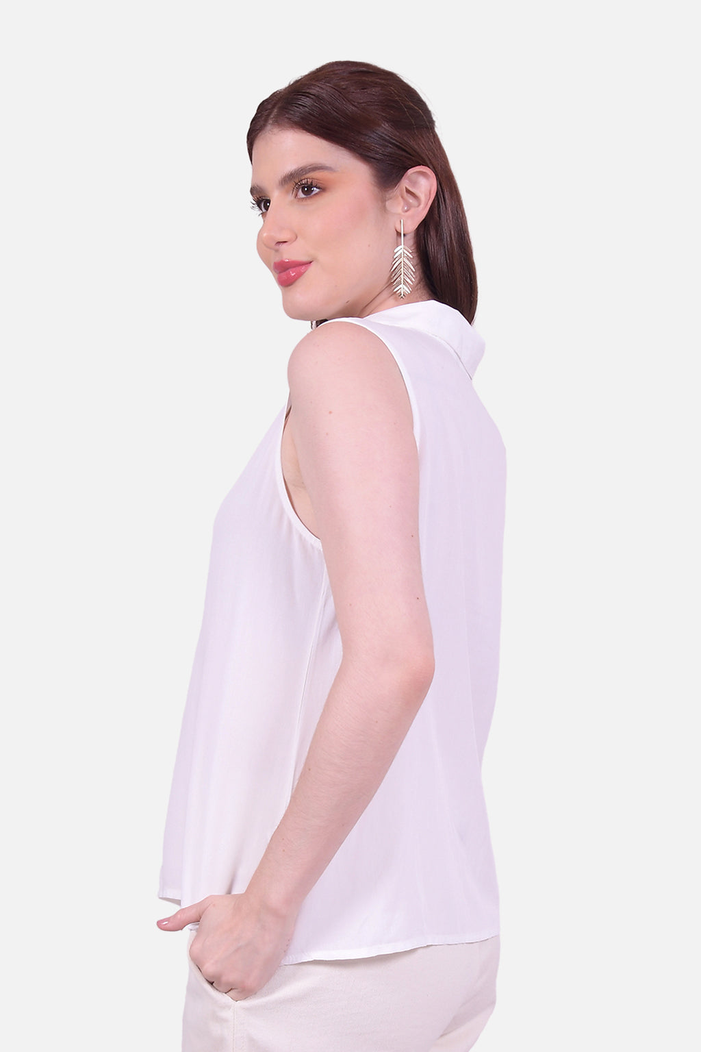 Blusa Rumania - Crudo