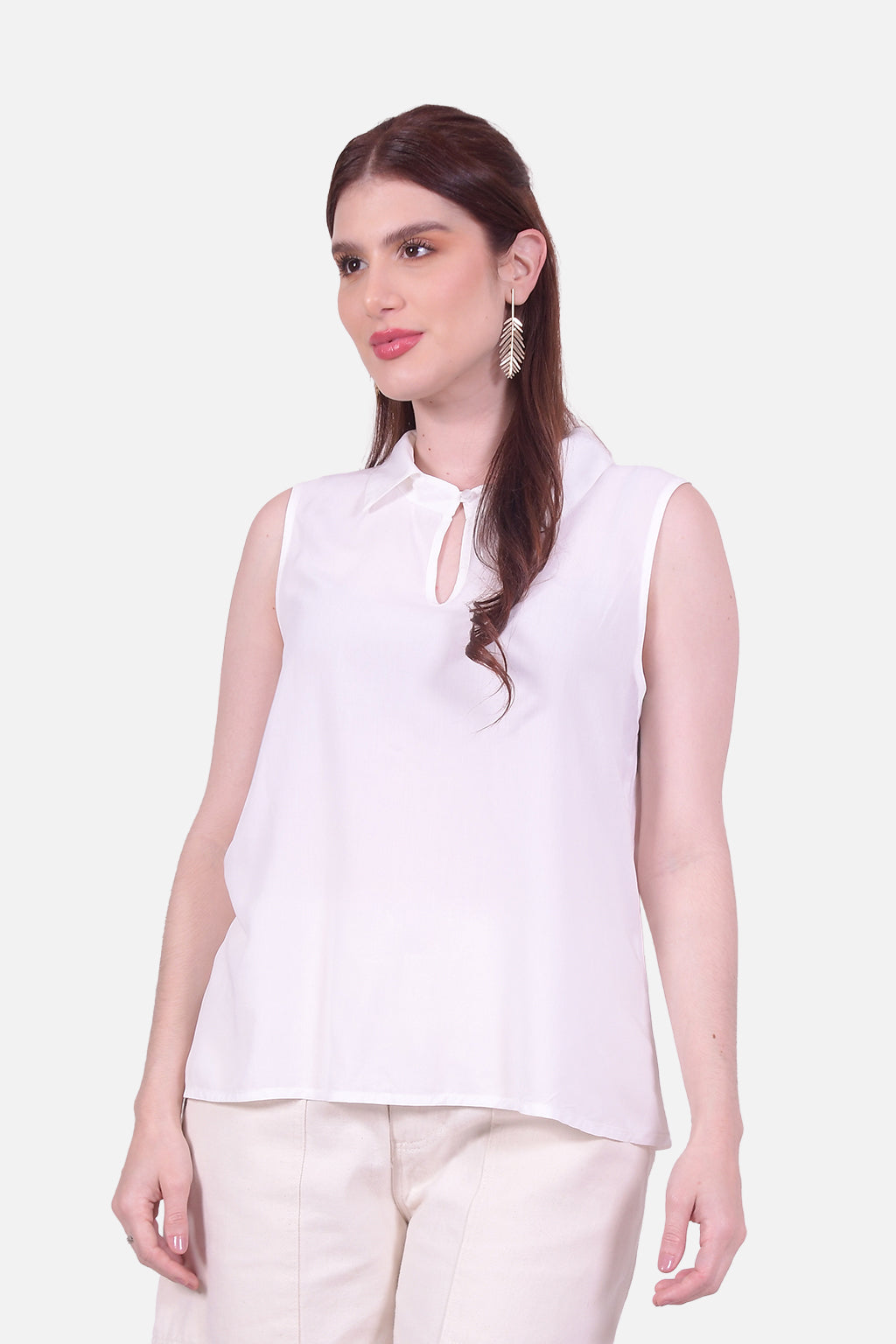 Blusa Rumania - Crudo