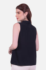Blusa Rumania - Negra