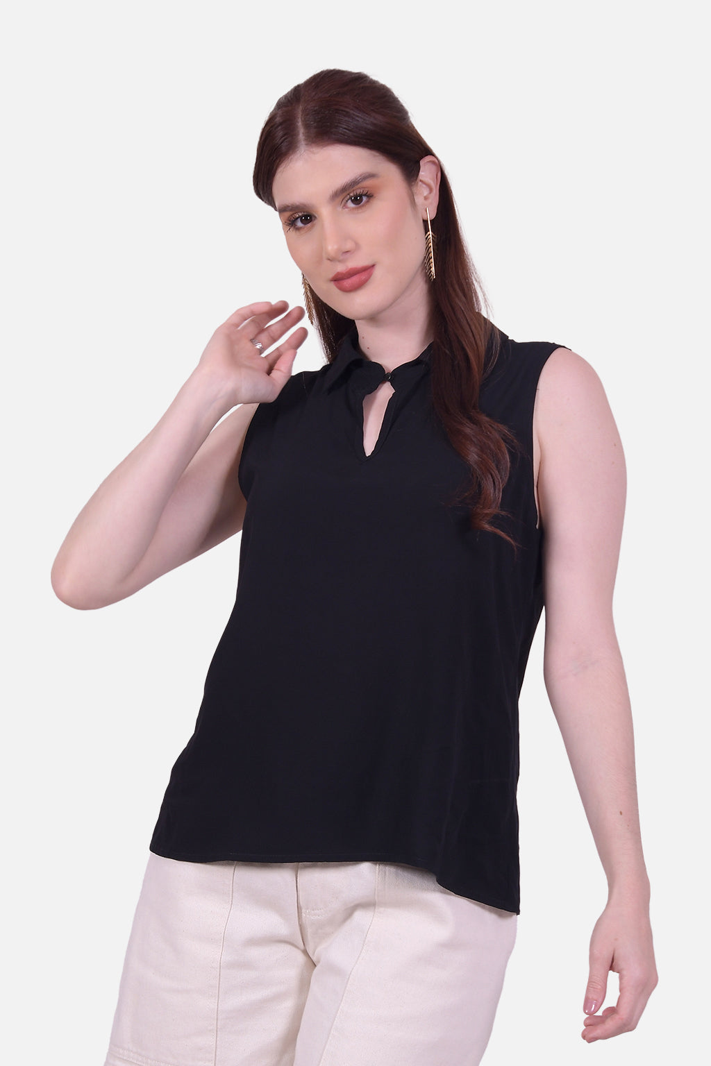 Blusa Rumania - Negra