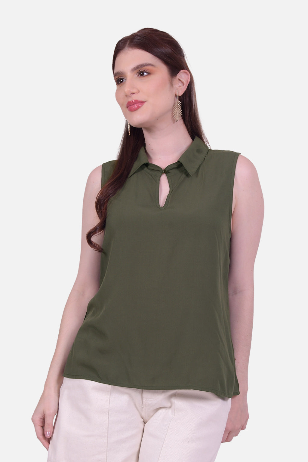 Blusa Rumania - Verde Militar