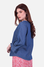 Blusa Camboya - Azul Navy