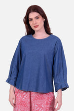 Blusa Camboya - Azul Navy