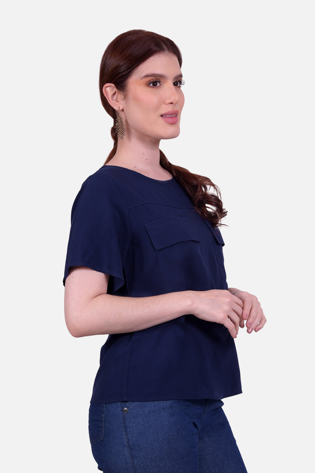 Blusa Lanka - Azul Navy