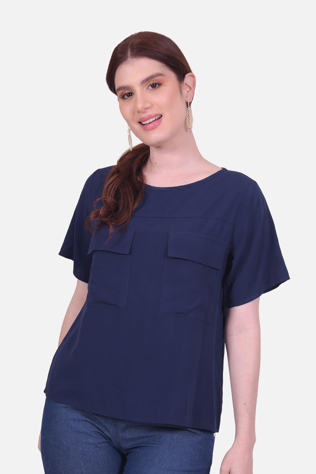 Blusa Lanka - Azul Navy