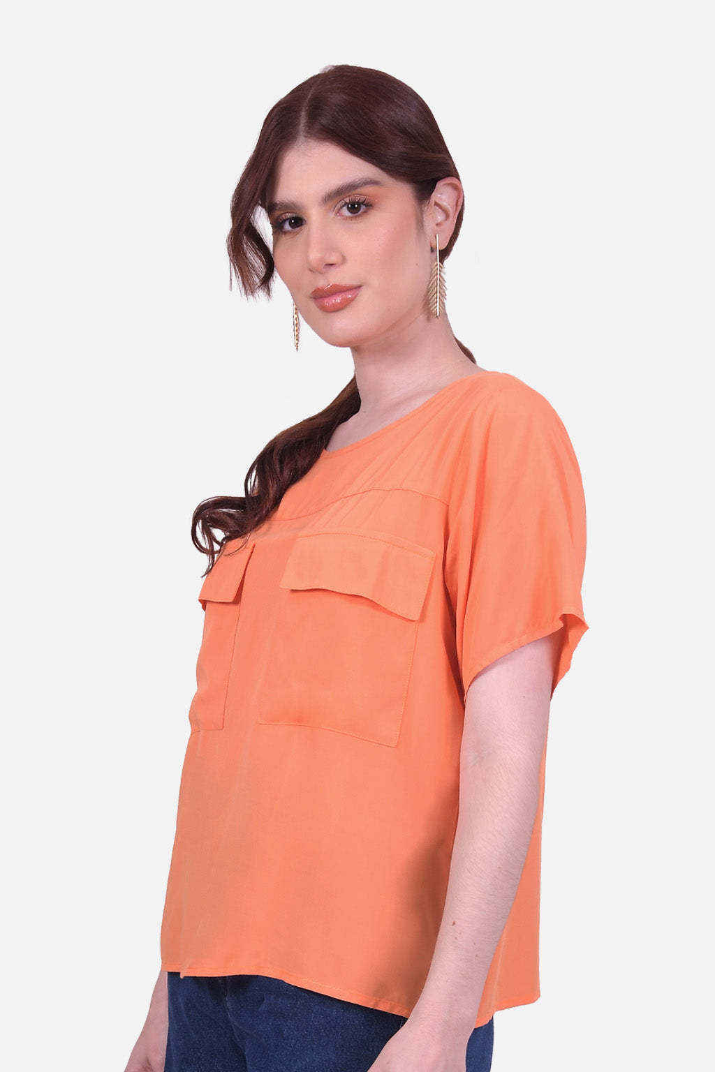 Blusa Lanka - Naranja