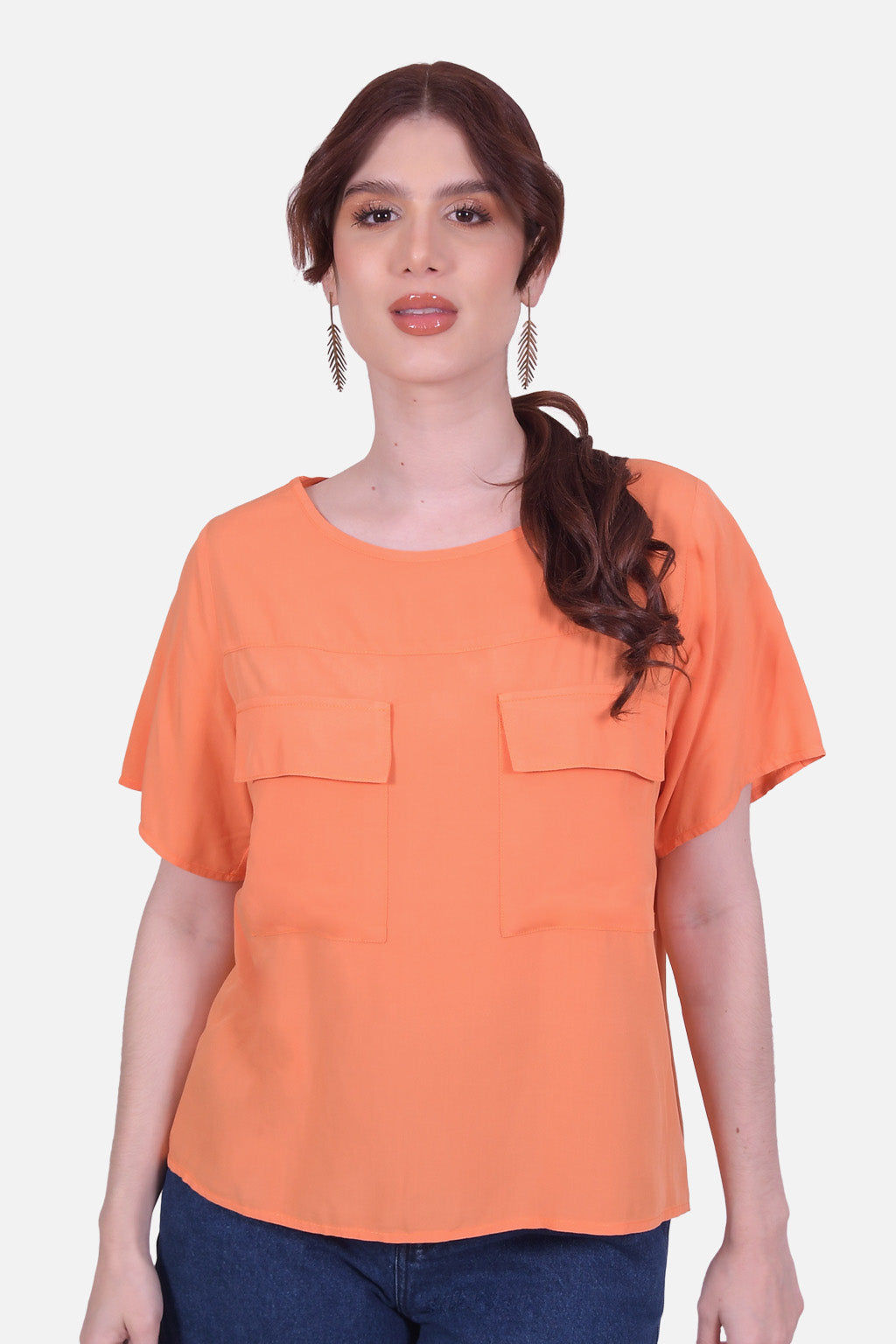 Blusa Lanka - Naranja