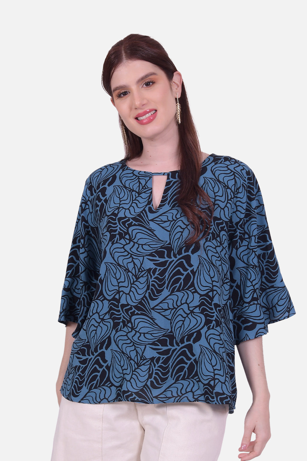 Blusa Florencia - Indigo