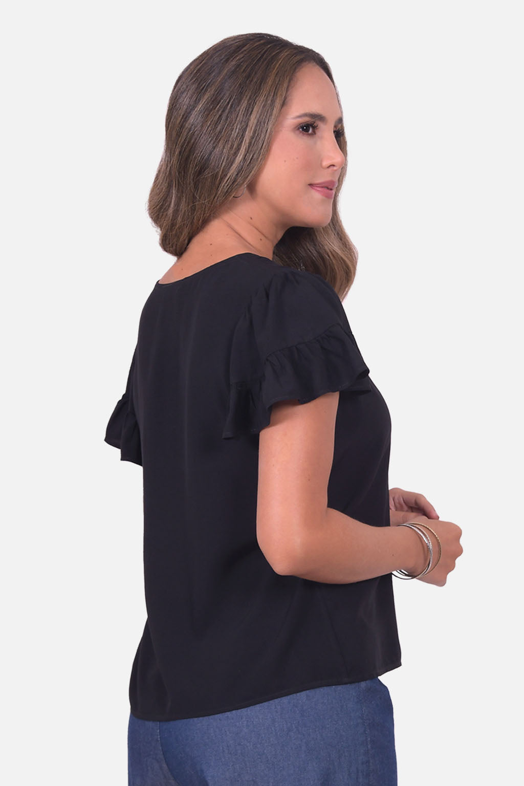 Blusa Escocia - Negra