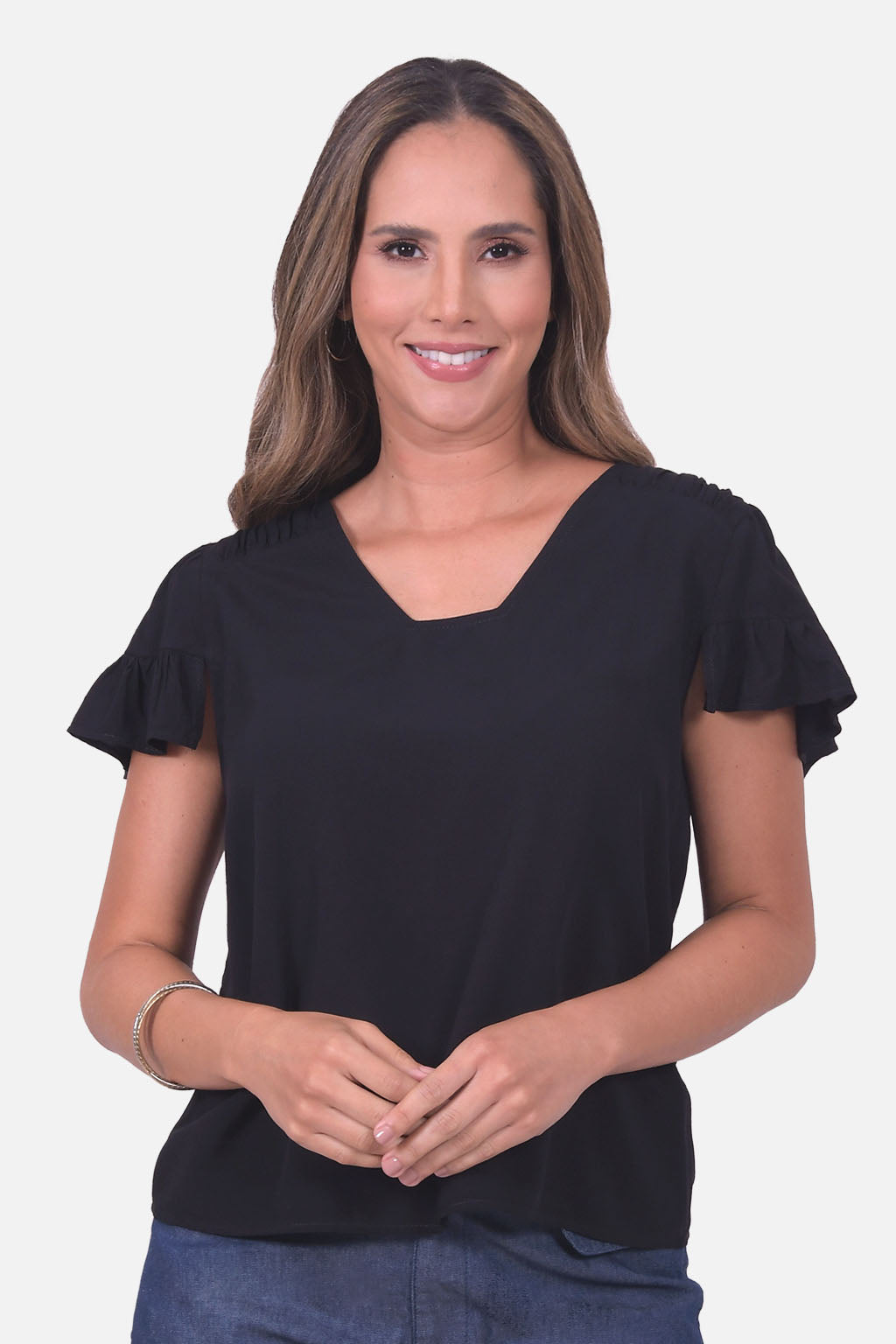 Blusa Escocia - Negra