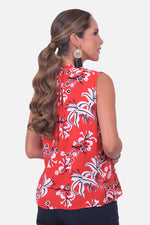 Blusa Panama - Roja