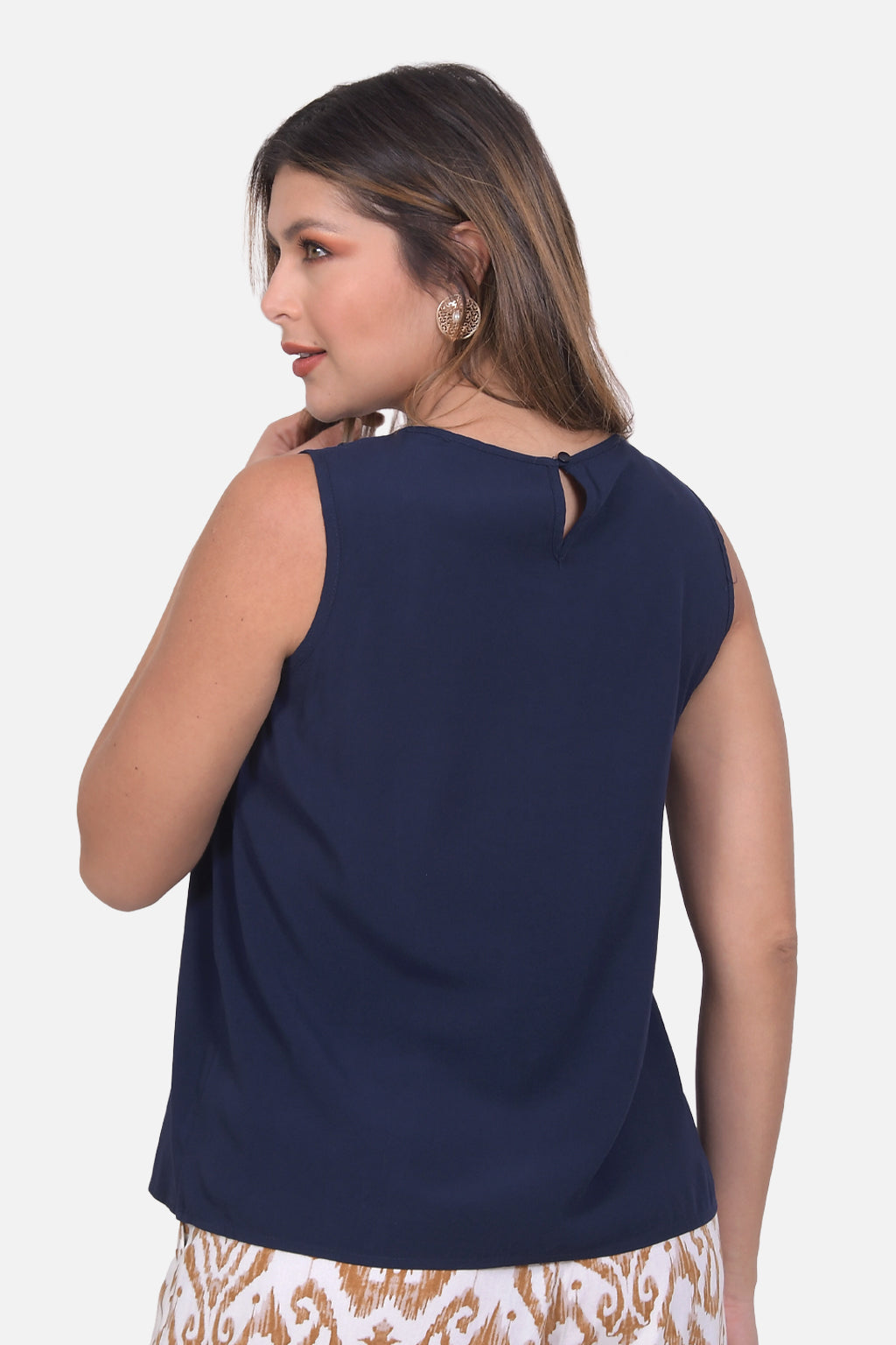 Blusa Valencia - Azul Navy