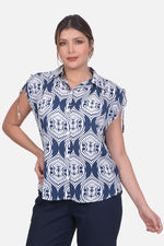 Blusa Antonia - Azul Navy