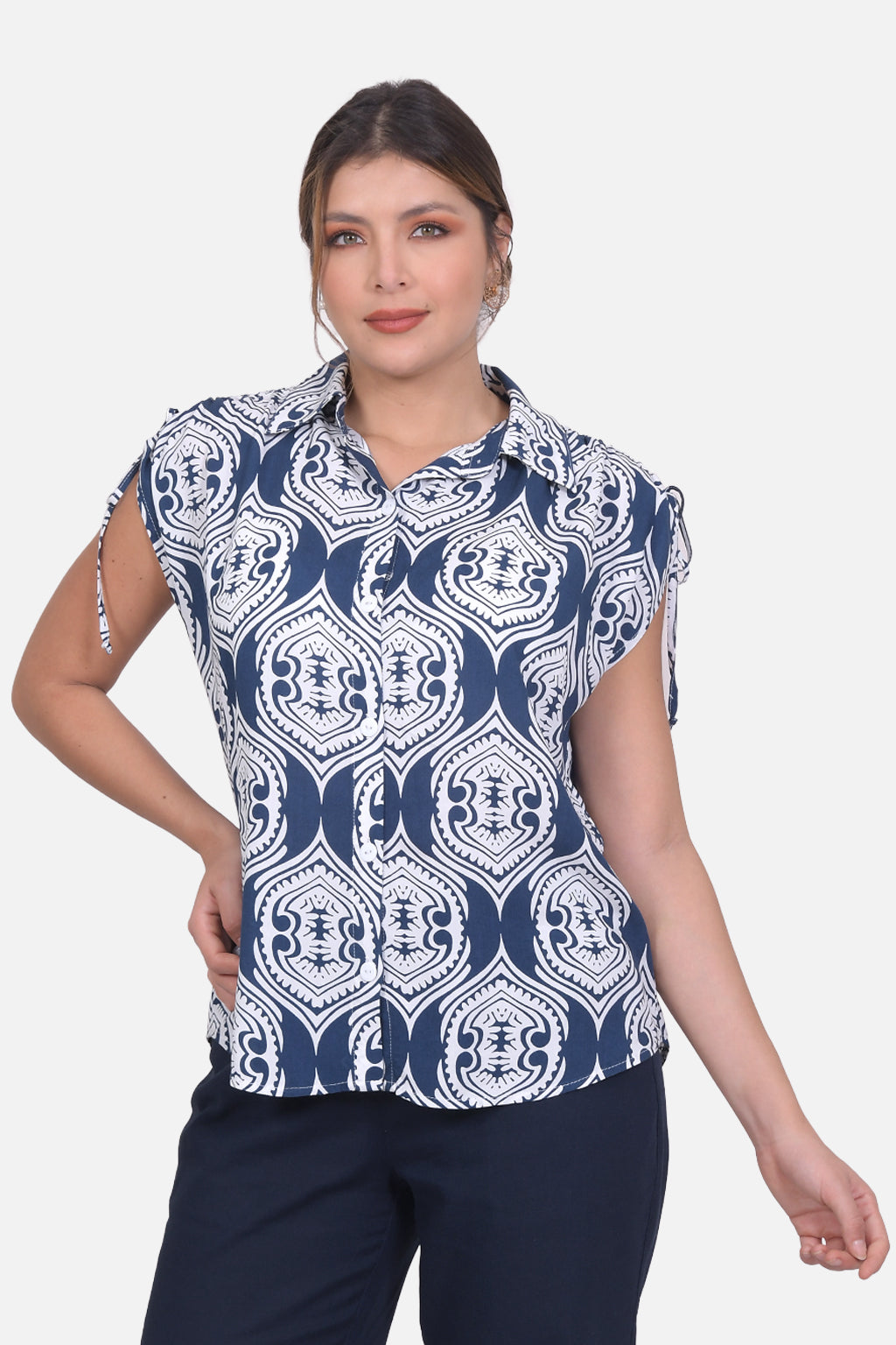 Blusa Antonia - Azul Navy