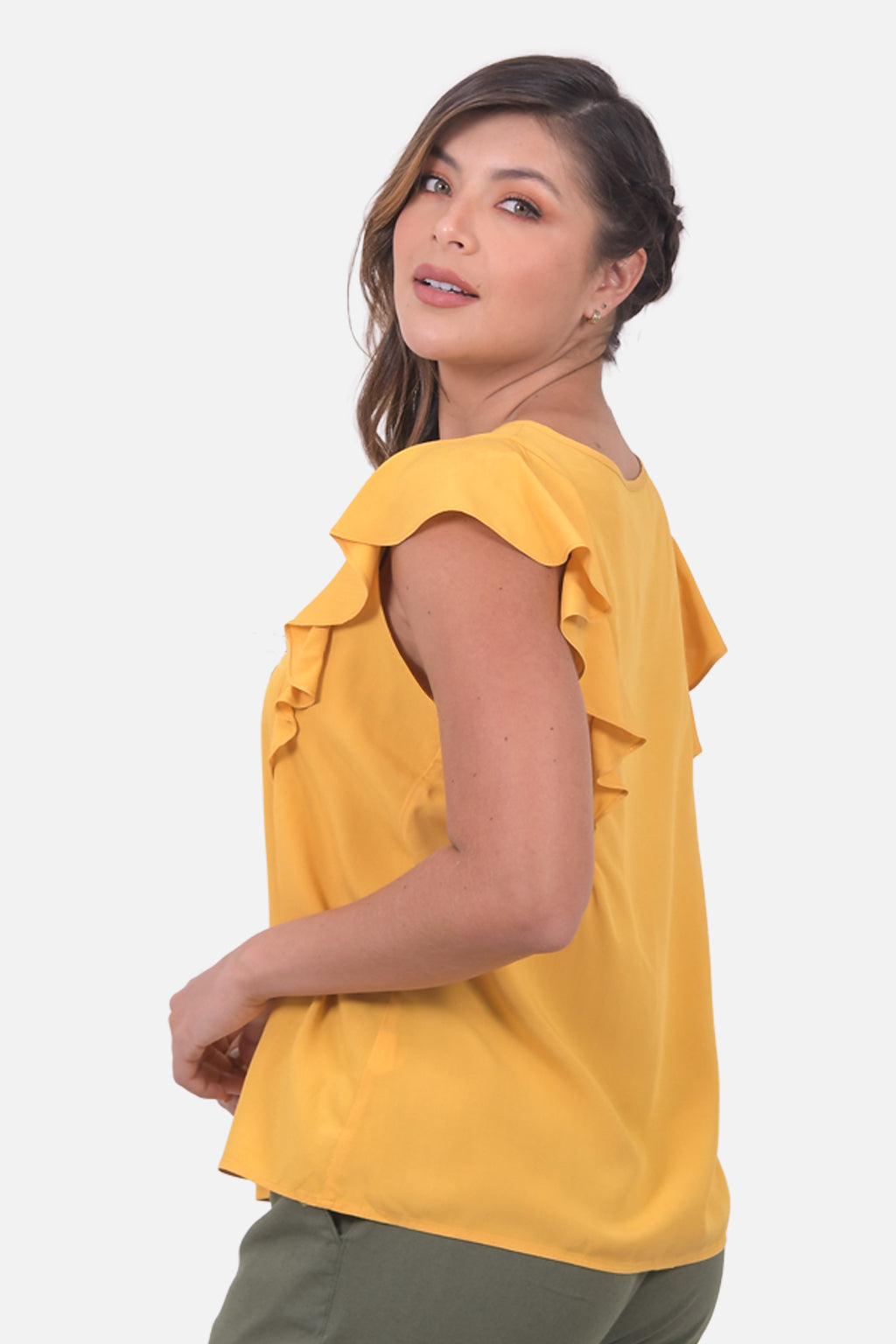 Blusa Veronica - Mostaza