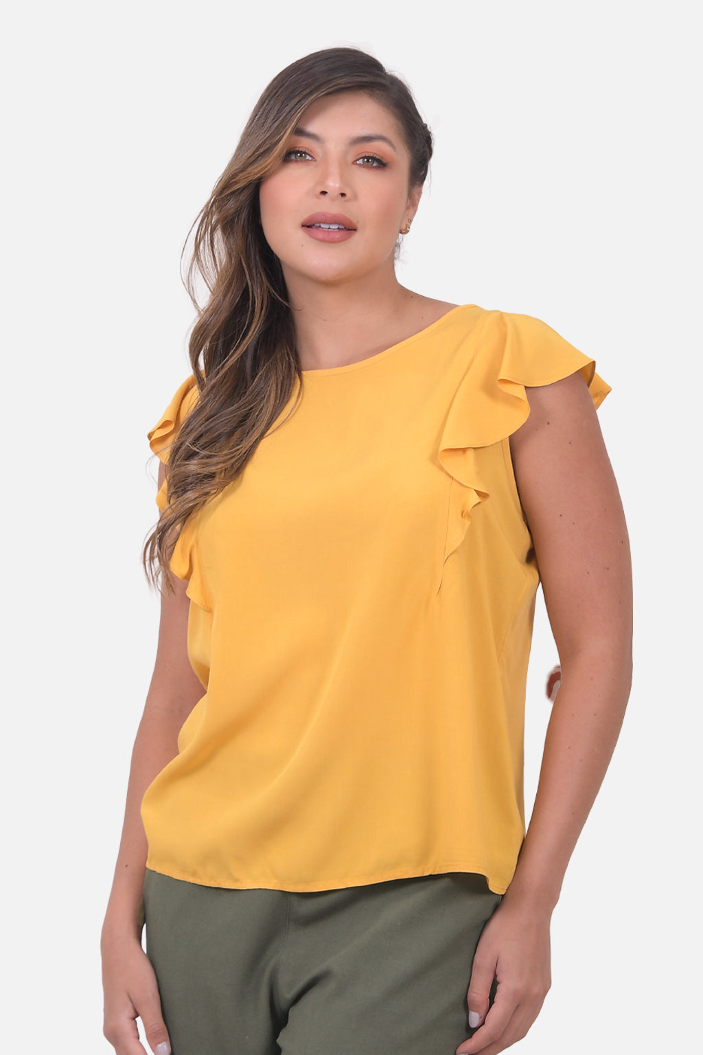 Blusa Veronica - Mostaza