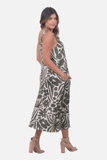 Vestido Madison - Verde Militar