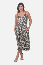 Vestido Madison - Verde Militar