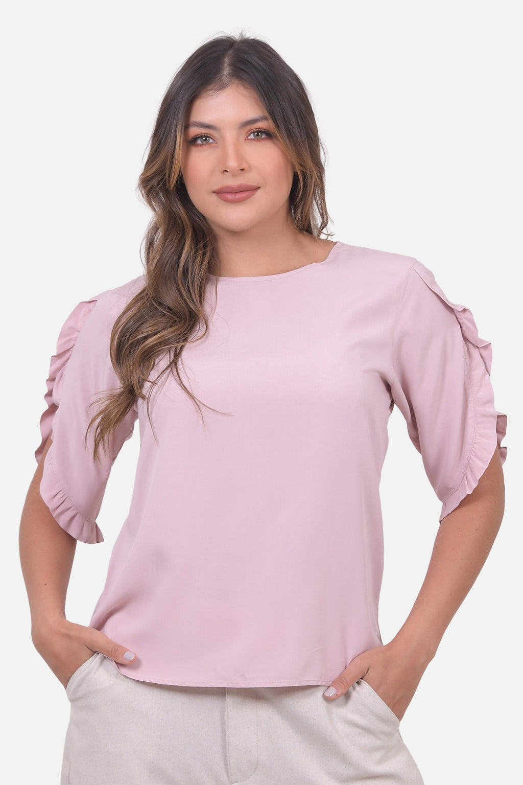 Blusa Ines - Nude