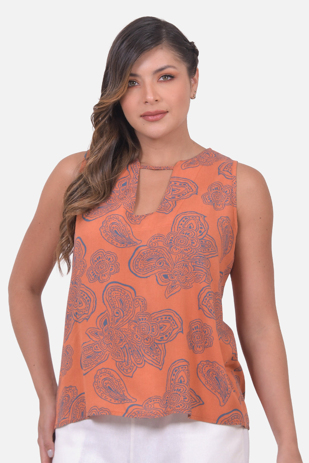 Blusa Clarissa - Terracota