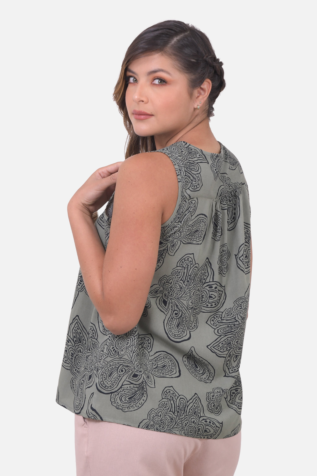 Blusa Clarissa - Oliva