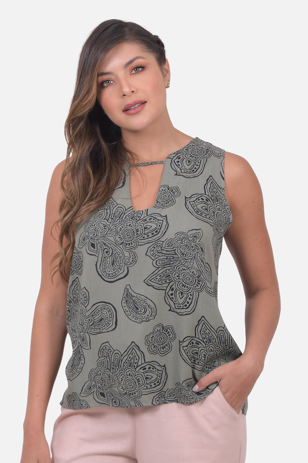 Blusa Clarissa - Oliva