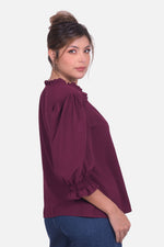 Blusa Cadiz - Vino