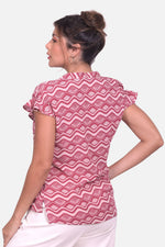Blusa Ankara - Vinotinto