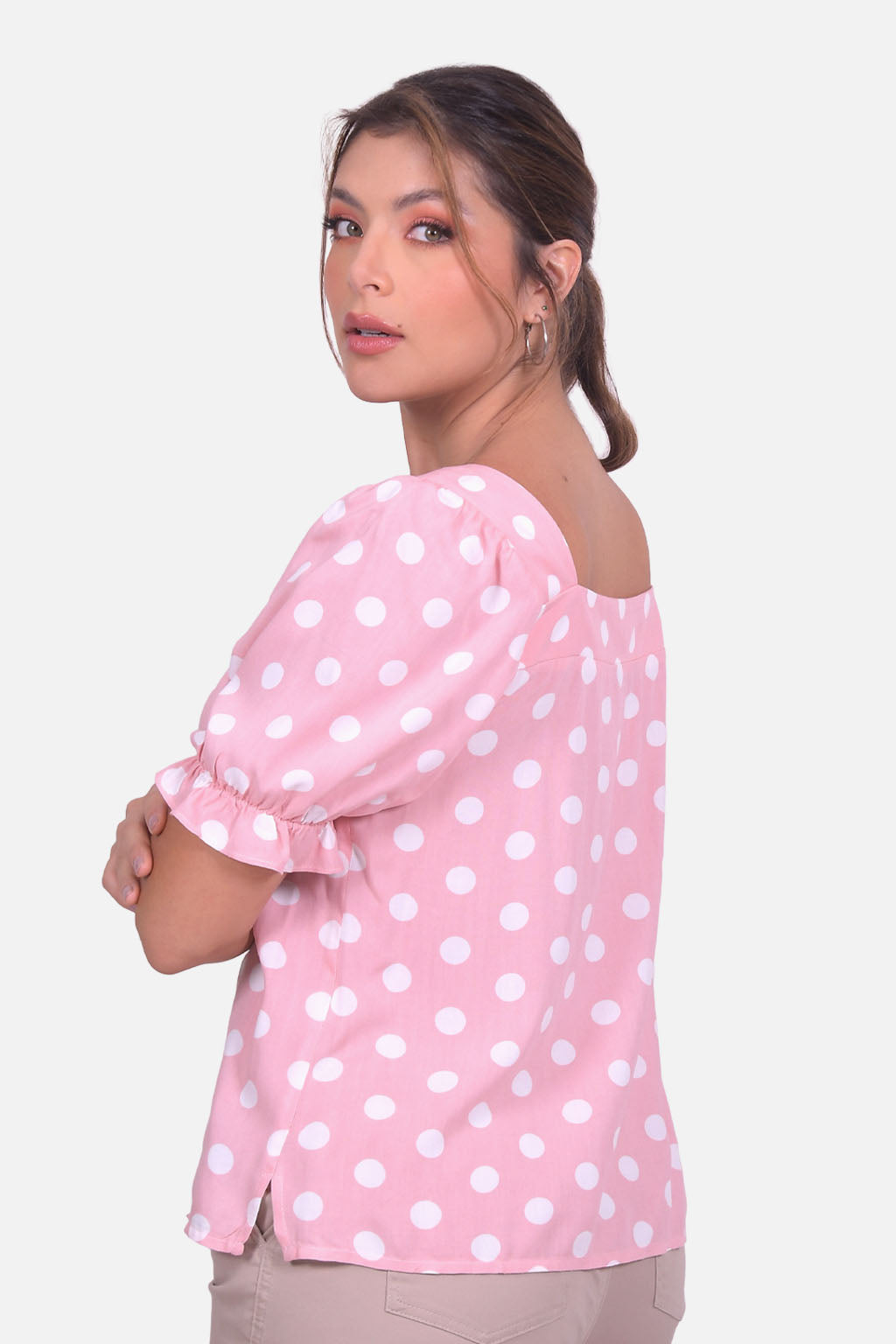 Blusa Espinela - Rosada