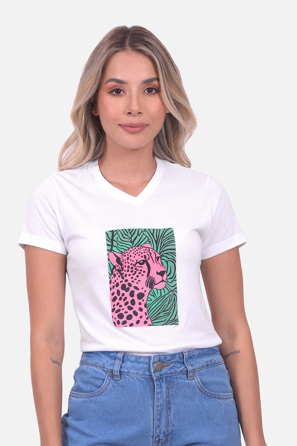 Camiseta Estampada 901 - Gris Jaspe
