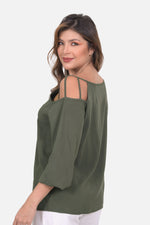 Blusa Amatista - Verde Militar