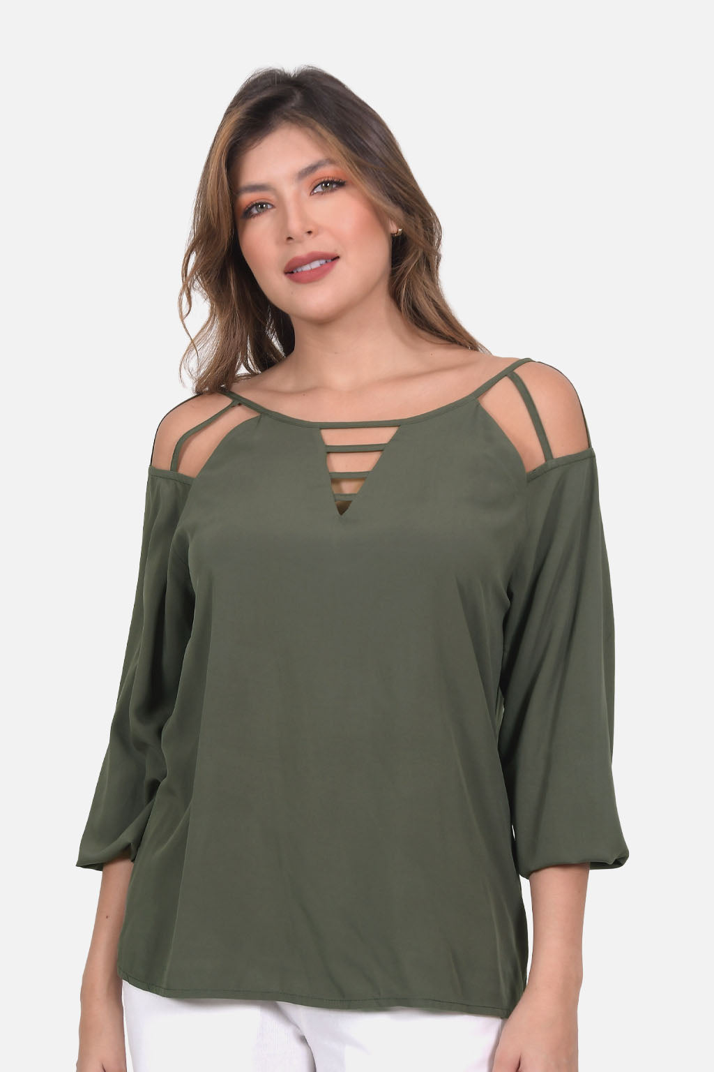 Blusa Amatista - Verde Militar