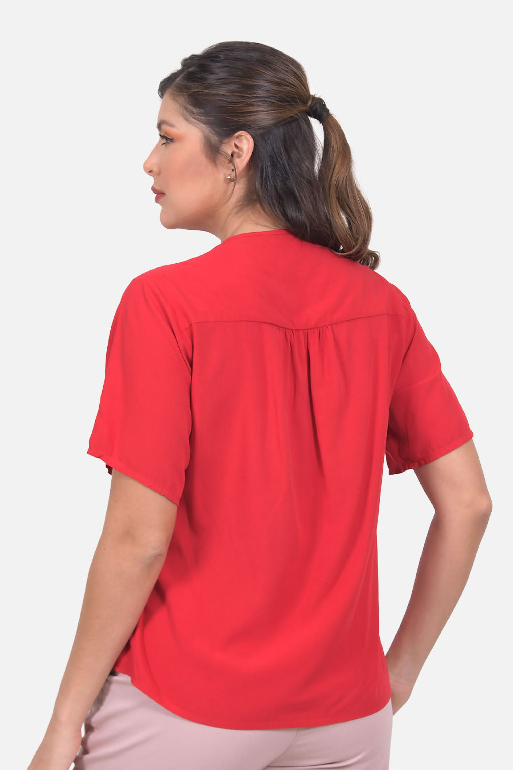 Blusa Flor - Roja