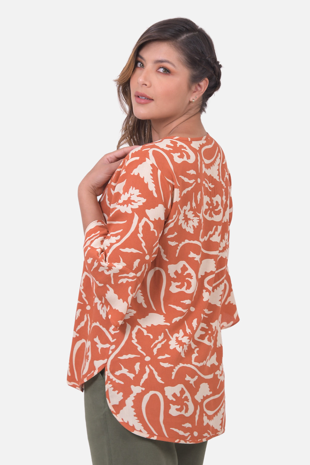 Blusa Lina - Terracota