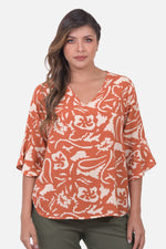 Blusa Lina - Terracota