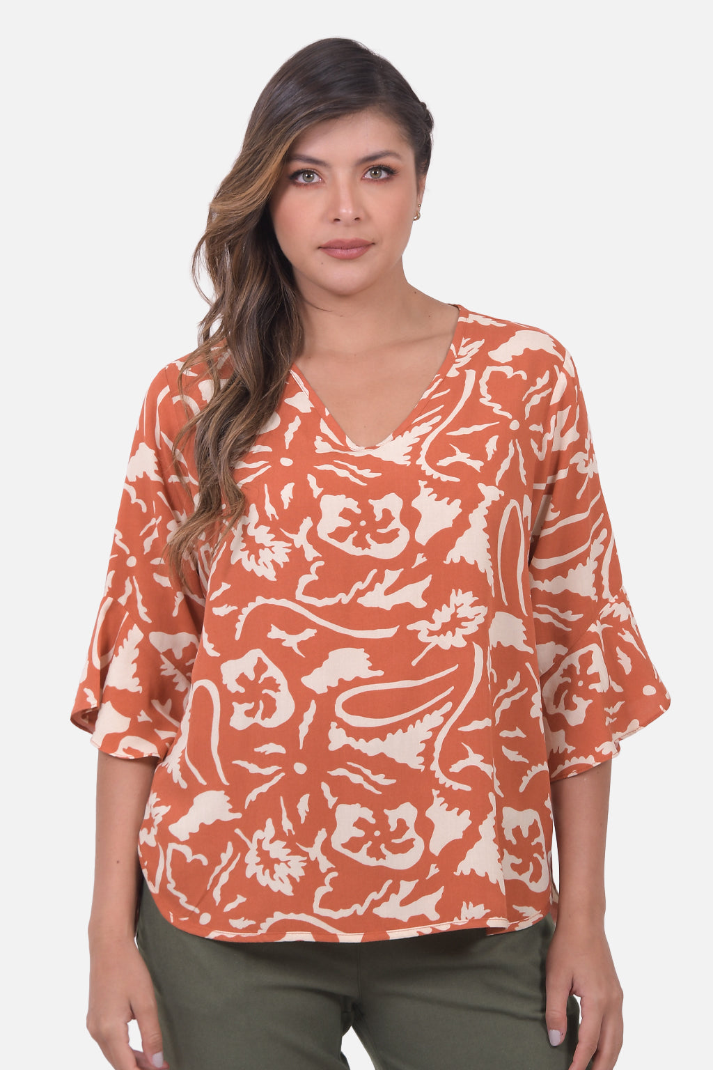 Blusa Lina - Terracota