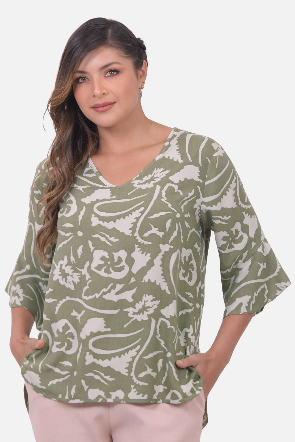 Blusa Lina - Oliva