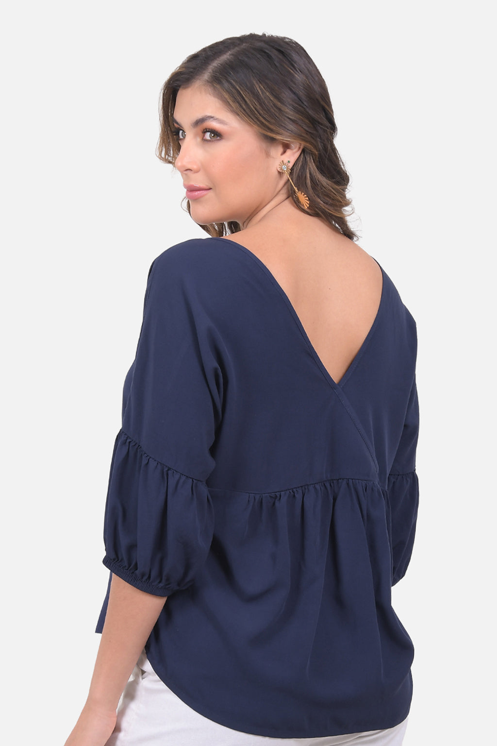Blusa Lola - Azul Navy