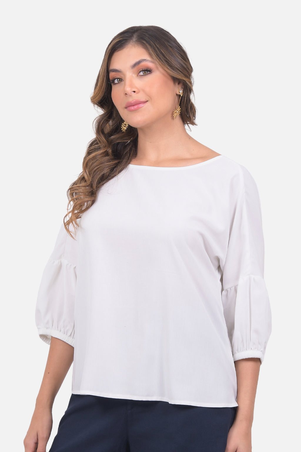 Blusa Lola - Crudo Claro