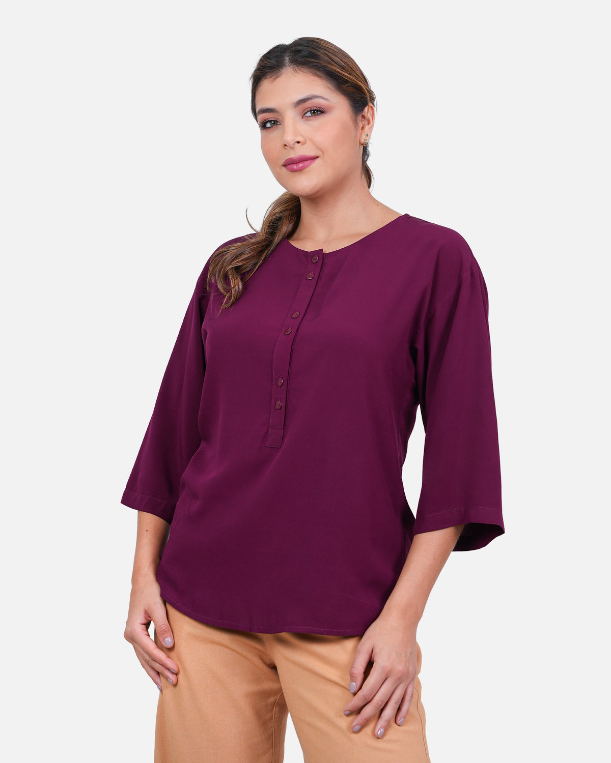 Blusa Casandra - Vino