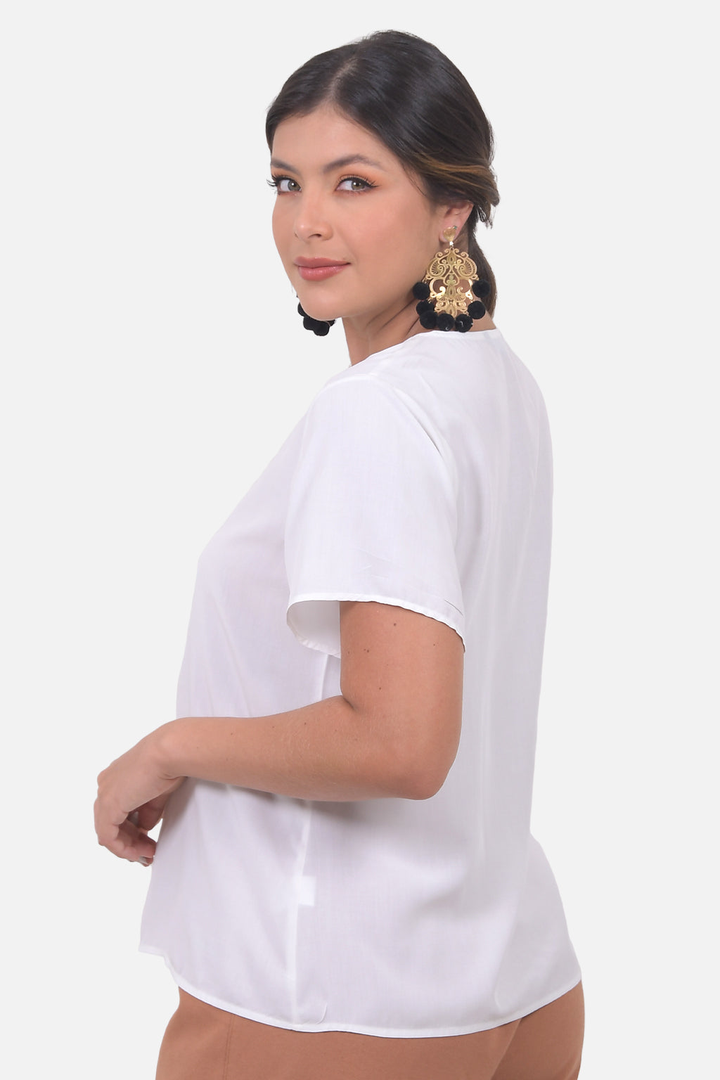 Blusa Alicante - Crudo