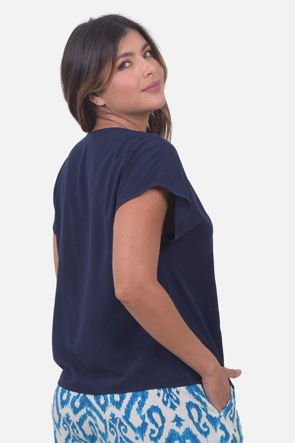 Blusa Caterina - Azul Navy